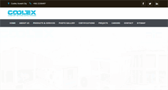 Desktop Screenshot of coolex.com.kw